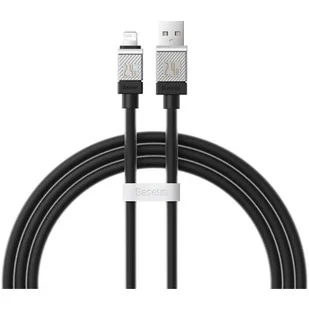 Kabel szybko ładujący Baseus USB-A do Lightning CoolPlay Series 20W 2m (czarny) - Kable - miniaturka - grafika 1