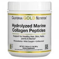 Suplementy diety - California Gold Nutrition Hydrolyzed Marine Collagen Peptides 500g - miniaturka - grafika 1