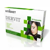 Suplementy naturalne - Vitadiet Dervit 30 kapsułek 8919701 - miniaturka - grafika 1