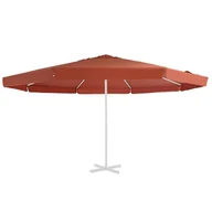 Pozostałe meble ogrodowe - vidaXL Pokrycie do parasola ogrodowego terakotowe 500 cm 312543 - miniaturka - grafika 1