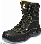 Obuwie robocze - CERVA BK TPU MF S3 CI SRC trzewiki - ocieplane, skóra nabukowa licowa, podeszwa PU/TPU 42 - miniaturka - grafika 1