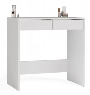 Biała nowoczesna toaletka z 2 szufladami S1-D44 - Toaletki Biała nowoczesna toaletka z 2 szufladami S1-D44 - Toaletki - miniaturka - grafika 1