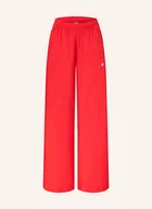 Spodenki damskie - Adidas Originals Szorty Jeansowe Adilenium Season 3 rot - miniaturka - grafika 1