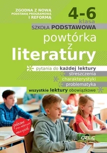 Greg Powtórka z literatury SP 4-6 w.2017 GREG - Pomoce naukowe - miniaturka - grafika 2