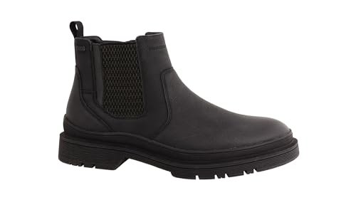 TOM TAILOR Męskie botki 6380080001, czarny, 46 EU