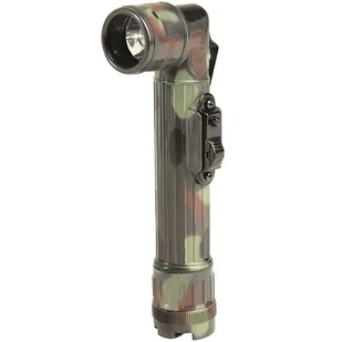 Mil-Tec US LED pod różnym kątem latarka LGE, moro, 21cm 15143221 - Latarki - miniaturka - grafika 1