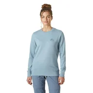 Bluzy damskie - Helly Hansen Damska bluza z grafiką W Nord, Windy Blue, S, Wietrzny niebieski, S - miniaturka - grafika 1