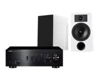 Zestawy stereo - Yamaha A-S701 (czarny) + Tesi 3 (biały) - miniaturka - grafika 1