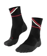 Skarpetki damskie - FALKE Mężczyźni Skarpety do biegania RU4 Endurance M So bawełna materiał funkcyjny przeciw pęcherzom1 Para, Czarny Black 3008 Iconic, 44-45 - miniaturka - grafika 1