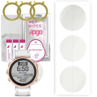 Akcesoria do smartwatchy - 3x Folia hydrożelowa MATOWA do Garmin Fenix 6S Pro - apgo Smartwatch Hydrogel MATTE Protection Ochrona na ekran smartwatcha - miniaturka - grafika 1