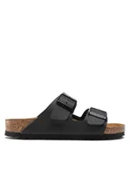 Klapki i japonki męskie - Birkenstock Klapki Arizona Birko-Flor 051791 Czarny - miniaturka - grafika 1