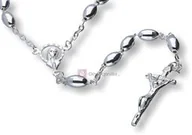 Różańce - Różaniec srebrny Łezka próba 925 min. 13,5 g - miniaturka - grafika 1