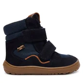 Buty dla chłopców - Kozaki Froddo Barefoot Tex Winter Tl G3160247-T M Granatowy - miniaturka - grafika 1