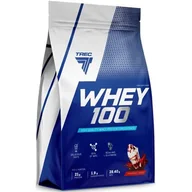 Odżywki białkowe - Trec Whey 100 białko WPC 700g o smaku truskawkowym - miniaturka - grafika 1