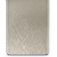 Akcesoria do tabletów i e-booków - Folia naklejka skórka strukturalna na TYŁ do Alcatel 1T 10 -  Tytan Srebrny - apgo SKINS - miniaturka - grafika 1