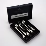 Zestawy sztućców - Lumarko Komplet 6 Widelczyków Do Ciasta Polerowane - miniaturka - grafika 1
