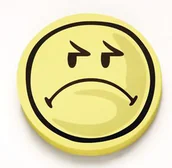 Etykiety samoprzylepne i bloki etykiet - MAGNETOPLAN KARTECZKI SMILIE NEGATIVE sr.10cm 100 szt 1111564 - miniaturka - grafika 1