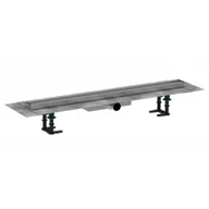 Odpływy liniowe - HANSGROHE 56167000 RainDrain Compact Komplet odpływowy prysznicowy 800 do montażu płytkiego - miniaturka - grafika 1