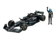 Samochody i pojazdy dla dzieci - BBURAGO RACE MERCEDES-AMG F1 W14 E PERFORMANCE #63 GEORGE RUSSELL + FIGURKA 1:24 28037 - miniaturka - grafika 1
