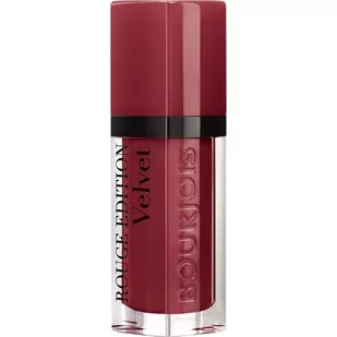 Bourjois, Rouge Edition Velvet Mat, pomadka 24 Dark Cherie, 6,7 ml - Szminki - miniaturka - grafika 1