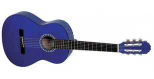 PURE GEWA Gitara koncertowa Basic 3/4 przezroczysta czerwona - Gitary klasyczne - miniaturka - grafika 1