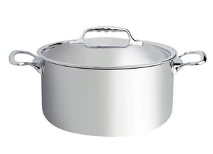 DE BUYER Garnek wysoki z pokrywą Affinity, 10, 4 l, srebrny - Garnki - miniaturka - grafika 2