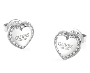 Kolczyki Guess Fine Heart JUBE01427JWRHT/U - Kolczyki - miniaturka - grafika 1