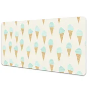 Podkładki na biurko - Mata podkładka ochronna na biurko Lody 90x45 cm - miniaturka - grafika 1