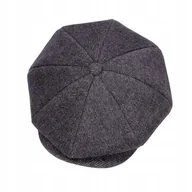 Czapki damskie - Kaszkiet WEŁNA Peaky Blinders SHELBY czapka Elegancki jodełka 56-59 cm L/XL - miniaturka - grafika 1