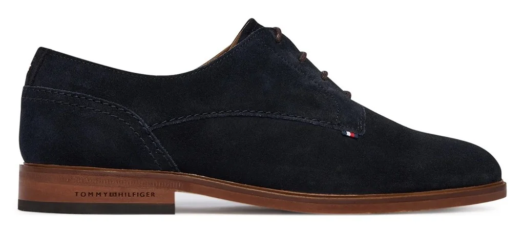 Tommy Hilfiger Półbuty Suede Dress Shoe roz. 45