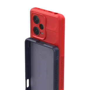 Magic Shield Case etui do Xiaomi Redmi Note 12 Pro+ elastyczny pancerny pokrowiec niebieskie - Etui i futerały do telefonów - miniaturka - grafika 11