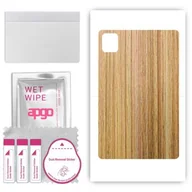 Akcesoria do tabletów i e-booków - folia naklejka skórka strukturalna na TYŁ do Apple iPad Pro 13 5 gen. 2024 - Drewno Dąb Miodowy - apgo SKINS - miniaturka - grafika 1