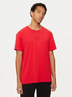 Hugo T-Shirt Laze 50525236 Czerwony Regular Fit - Koszulki męskie - miniaturka - grafika 1
