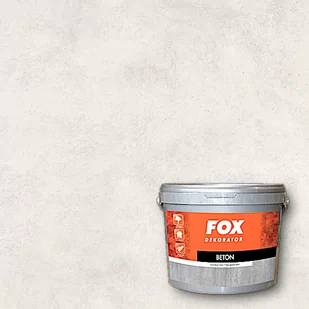 FOX DEKORATOR Fox Dekorator Beton 10 Kg - Elewacje - miniaturka - grafika 1