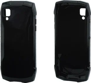 caseroxx ochronny pokrowiec TPU kompatybilny z Cubot King Kong Mini 3, gumowe etui na telefon komórkowy czarny - Etui i futerały do telefonów - miniaturka - grafika 1