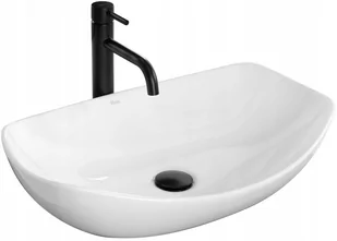 Rea Łazienka z wyobraźnią Umywalka Nablatowa Ceramiczna Tango Biała TANGO - Umywalki - miniaturka - grafika 1
