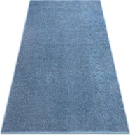 Wykładziny - DYWAN - WYKŁADZINA SANTA FE 74 gładki, jednolity, jednokolorowy niebieski 300x600 cm - miniaturka - grafika 1