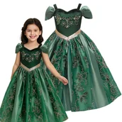 Stroje karnawałowe - Przebranie Strój Sukienka Anna Kraina Lodu 104/110,Hopki - miniaturka - grafika 1