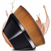 Pędzle do makijażu - Pędzel Gęsty Miękki Do Podkładu Fluid Jednolity - miniaturka - grafika 1