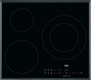 Płyta elektryczna do zabudowy AEG Płyta Indukcyjna AEG 4600W 60 cm 50 W - Płyty elektryczne do zabudowy - miniaturka - grafika 1