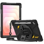 Etui do czytników e-book - Etui na Samsung Galaxy Tab S11 CRONG Defender Plus Czarny - miniaturka - grafika 1