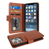 Etui i futerały do telefonów - Pokrowiec Do Apple Iphone 13 Pro Max W Brązowy Koniak Etui Ochronny Magnet Obudowa Case Cover Cadorabo - miniaturka - grafika 1