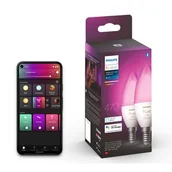 Systemy inteligentnych domów - Philips Philips Hue White Ambiance A60 E27 1100 lumenów - 1 szt. 929002294205 - miniaturka - grafika 1