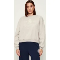 Bluzy damskie - Tommy Hilfiger Bluza VARSITY | Loose fit - miniaturka - grafika 1