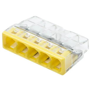 Złącze automatyczne szybkozłączka 5x2,5 mm 100 szt. MINI WAGO - Kostki, złączki, wtyczki - miniaturka - grafika 1