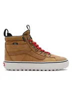 Trampki męskie - Vans Skórzane sneakersy "SK8-Hi DR MTE-2" w kolorze jasnobrązowym - miniaturka - grafika 1