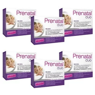 Prenatal DUO, Zestaw 6x30 tabl. + DHA 60 tabl. - Witaminy i minerały - miniaturka - grafika 1