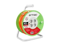 Listwy zasilające - Armac Przedłużacz bębnowy 40M 4X2P+Z 16A 3680W 3x1.5MM H05VV-F - miniaturka - grafika 1