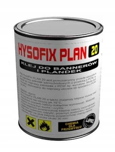 Klej do Basenów Plandek Banerów Hysofix Plan 20 1000 ml - Chemia warsztatowa - miniaturka - grafika 1