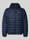 Kurtki męskie - Kurtka pikowana z kapturem i logo - miniaturka - grafika 1